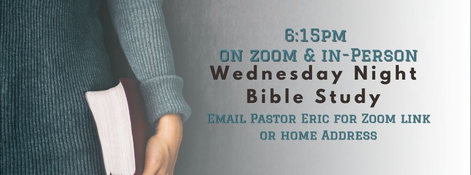 Wednesday Night Bible Study